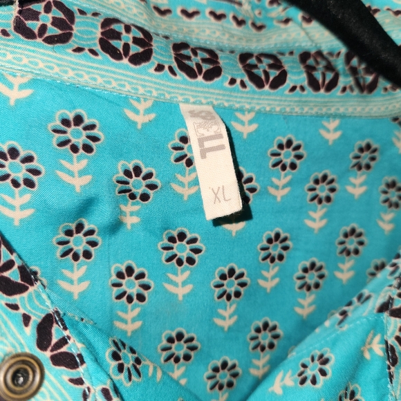 Spell Gypsiana turquoise romper - Picture 6 of 7